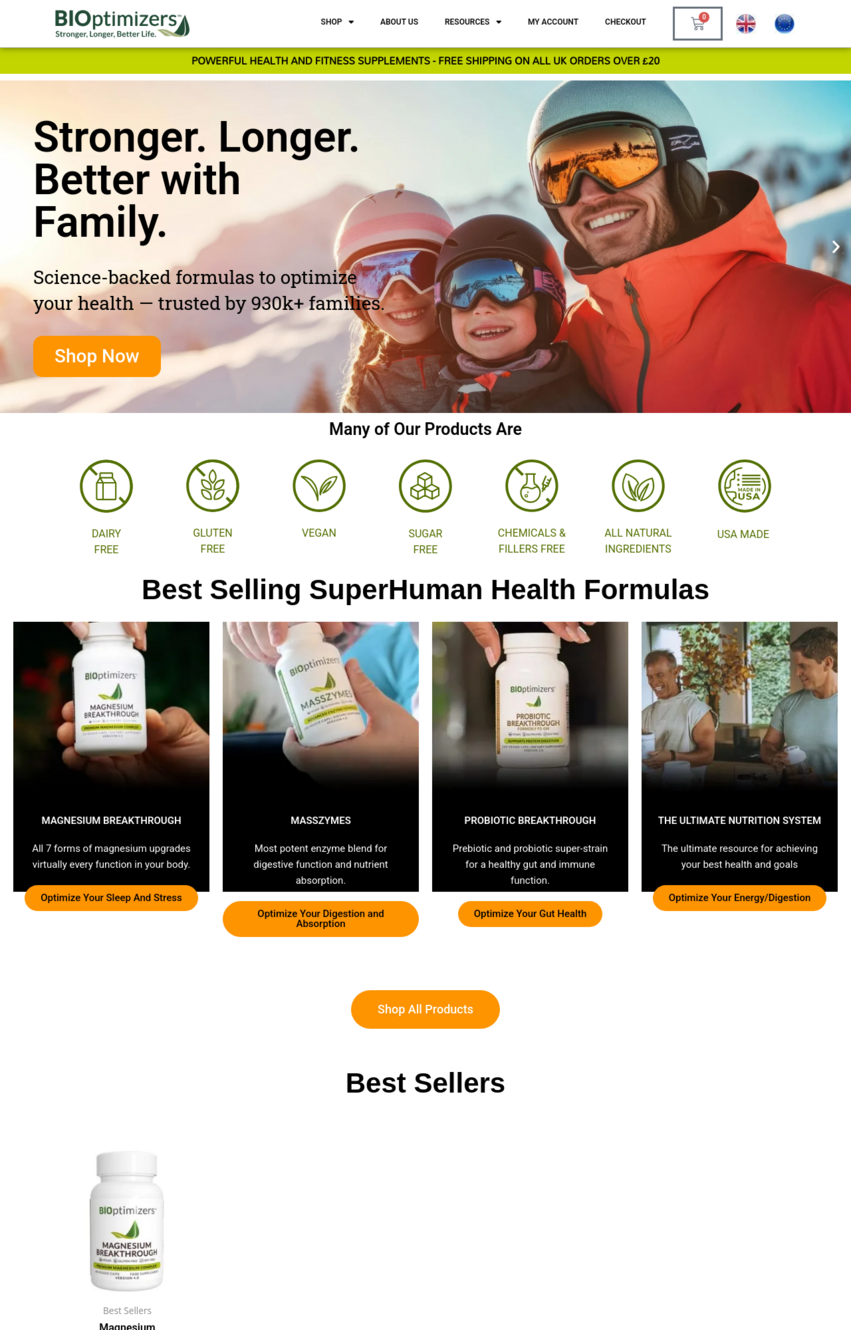 Bioptimizers Review