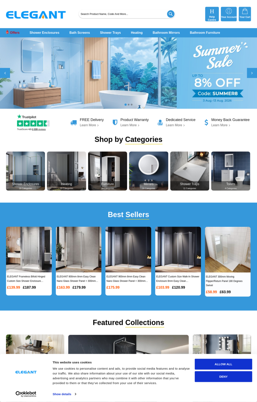 Elegant Showers Review