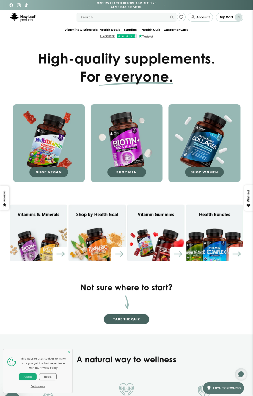 New Leaf Products Review