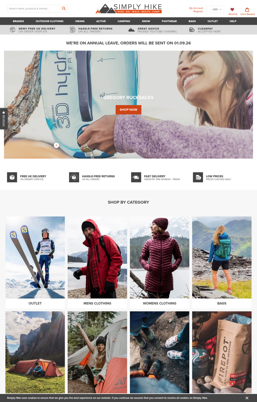 Simply Hike Review